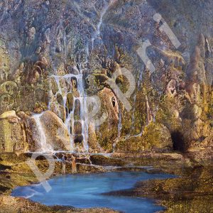 Wasserfall am Tien Tai Gebirge