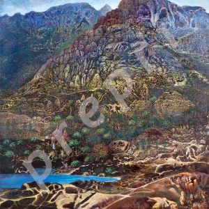 Animistische Gebirgslandschaft